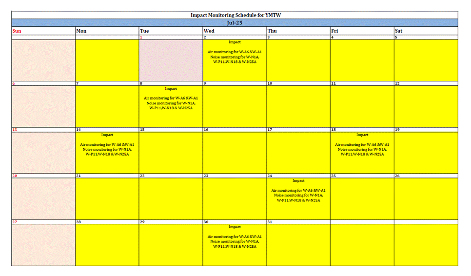 A yellow calendar with black text
AI-generated content may be incorrect.
